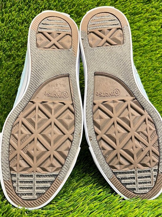 Converse Chuck Taylor All Star High Womens Size 7 Blue Casual Shoes Sneakers - Picture 8 of 11